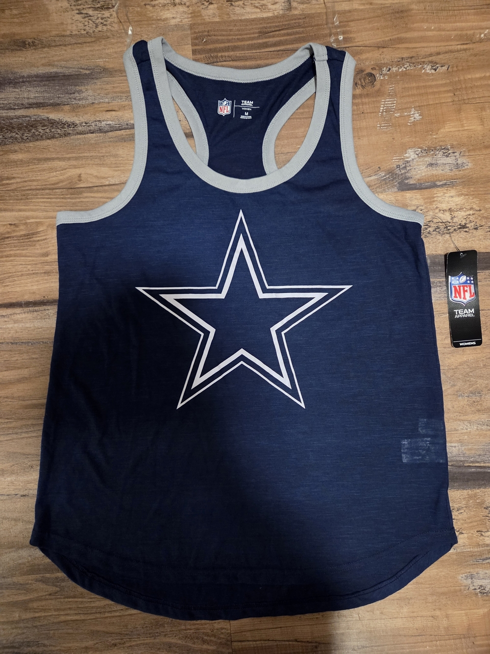 NFL Dallas Cowboys Navy Tank Top with Star Logo